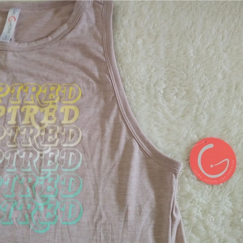 Guru Active🏃♀️ "INSPIRED" Graphic Tank - NWT - Picture 5 of 15
